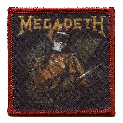 Megadeth Patch So What Soldier Embroidered Iron On • $10.99