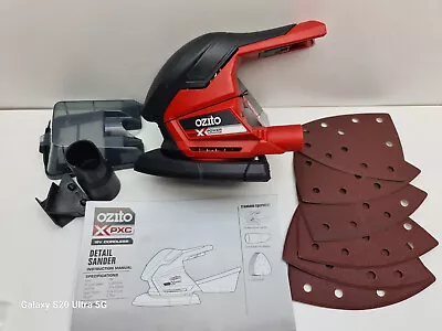 Ozito 18v Detail Sander + Pads - New + Genuine • $50