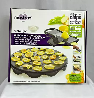 NEW Mastrad Paris - TopChips Microwave Chips Maker & Mandoline Food Slicer - NIB • $8