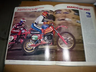 Cycle World May 1980 Maico M1 250 RM KX CR 125 YZ KZ550 White Brothers • $19