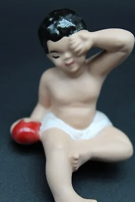 Vintage 99 Ceramic Arts Studio Baby Billy + Red Ball Convention Piece Madison WI • $24.99