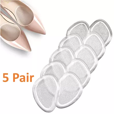 5 Pairs Metatarsal Pads Ball Of Foot Soft Gel Cushions Shoe Insert For Women Man • $9.95