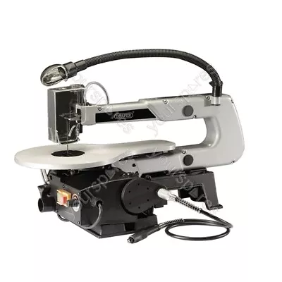 Draper Variable Speed Scroll Saw With Flexible Drive Shaft And Worklight 405mm • £290.45