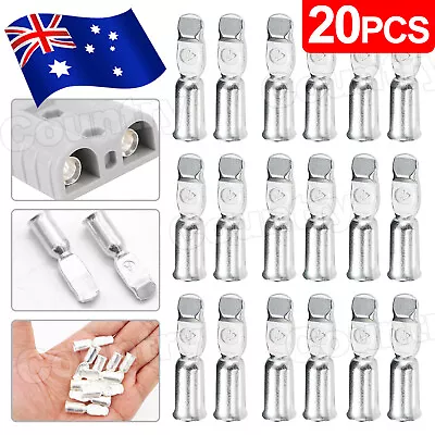 $9.15 • Buy 20x Anderson Plug Contacts Pins Lugs Copper Terminals 50AMP Connectors 6AWG