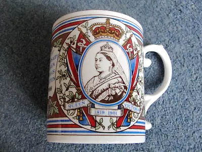 Queen Victoria Golden Jubilee Coronation Mug By Aynsley Caverswall • £4.99