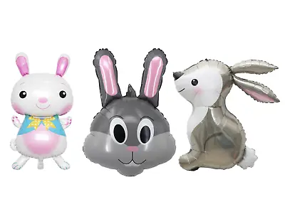 Rabbit Head Easter Bunny Foil Balloon • £2.89