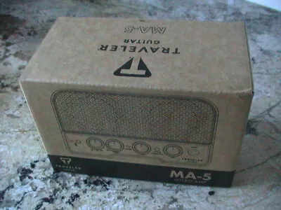 Ma-5 Traveler Black Guitar Micro Amplifier - Battery Operated W/bluetooth - New! • $39.99