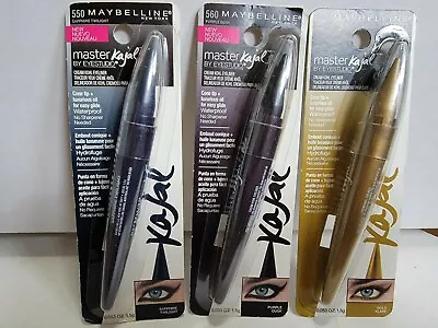 Maybelline Master Kajal Cream Eyeliner Cone Tip Waterproof *See Note*BUY 2G1FREE • $9.24