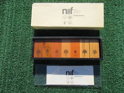 RARE Vintage Naef Holzkollektion Wood Woodworkers Sample Reference Collection • $187.50