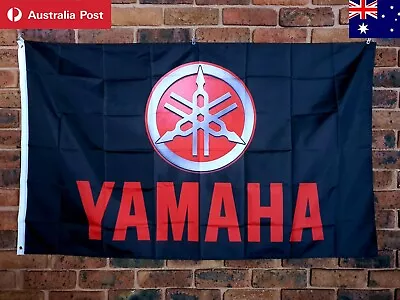 $29.95 • Buy Yamaha Collectable Flag 150x90 Cm YZ YZF R1 R6 High Quality Gift Aussie Stock 🏴