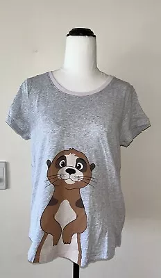 Unworn Peter Alexander Meerkat Squirrel Pj Top Size S • $26