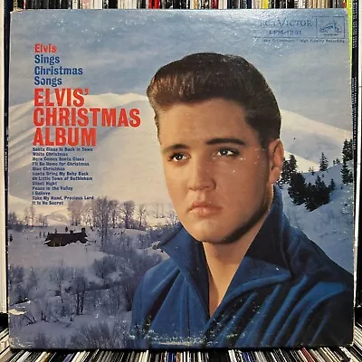 Elvis Presley - Elvis' Christmas Album (vinyl Lp)  1959!!  Rare!!  Rca Lpm-1951 • $22.49