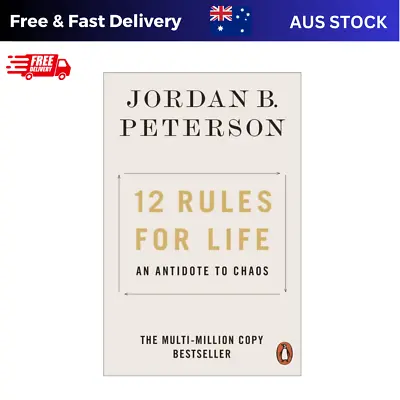 $15.89 • Buy 12 Rules For Life By Jordan B Peterson Bestseller (Paperback) AU Free Shipping