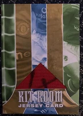 Signed Shirt Kit Room Jersey Card David Beckham Manchester United Trading Card • £79.99