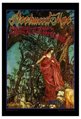 Fleetwood Mac - Vancouver B.C. - 2018 Reprint Concert Poster - By Bob Masse  • $26.24