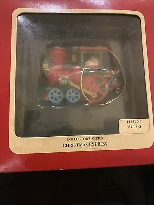 VTG 1990 Heirloom Collection  Christmas Express  Train Ornament Carlton Cards • £11.56