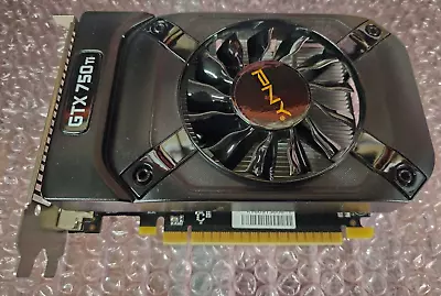 PNY Nvidia Geforce Video Card GTX 750 Ti 2GB GDDR5 PCI Express X16 3.0 GPU • $48.99