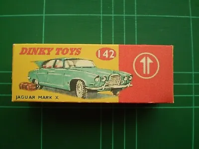£4.15 • Buy  Dinky Toy Repro Box Only For No 142 Jaguar Mk10