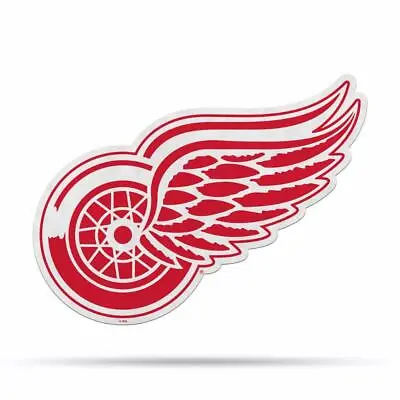 Detroit Red Wings 18 X18  Logo Felt Pennant [NEW] NHL Sign Banner Wall Cave • $12.95