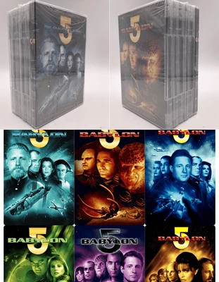 $54.04 • Buy Babylon 5 Season 1-5 + 5 Movie DVD The Complete Series New Sealed Collection *US
