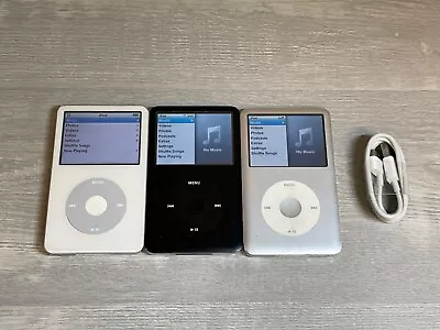 IPod Classic 5th 6th 7th Generation 30GB 80GB 120GB 160GB All Colors • $134.99