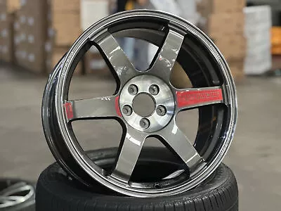 New 18x8.5J NK TE37 Flow Formed (4 Wheel) 5x100 Subaru Forester BRZ GT86 GR86 XV • $2380