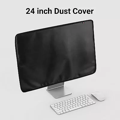 Dust Cover Fine Workmanship Thin Desktop Monitor Faux Leather Protective Cover • $14.82