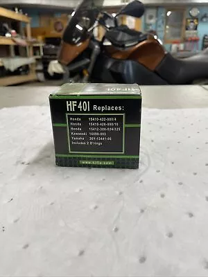 $14 • Buy HifloFiltro Oil Filter Hf401 Kawasaki Ninja 250R Zrx1100 1200R Zx11 Zzr1200