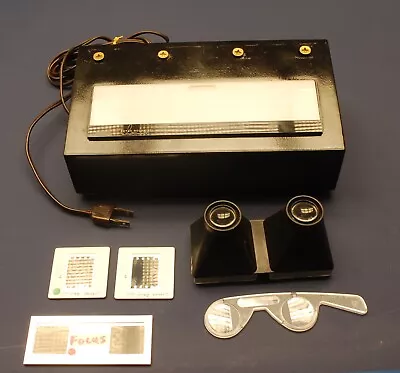 Rare Seton Rochwite Stereo Realist Light Box & Mounting Gauge Bundle • $500