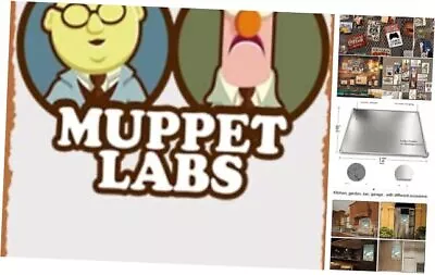 Metal Vintage Tin Sign Muppet Labs Beaker Meep Dr Bunsen Honeydew Funny Plaque  • $27.23