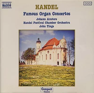 Handel: Famous Organ Concertos -  CD GZVG The Cheap Fast Free Post The Cheap • £3.49