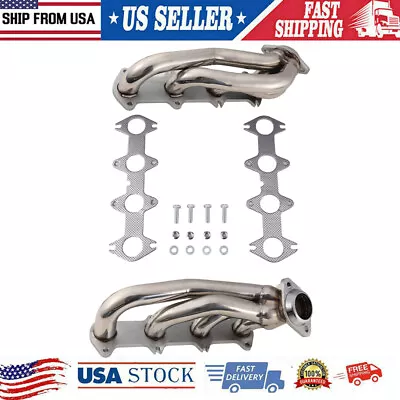 Fits Ford 2004-2010 F150 5.4L V8 Stainless Steel Exhaust Shorty Tube Headers • $164