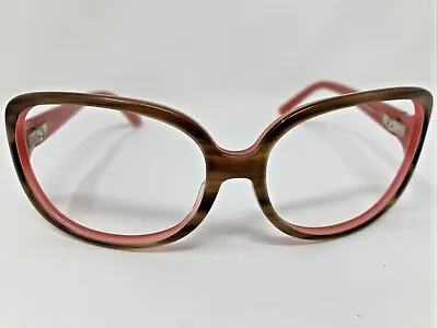 Maui Jim SUNGLASSES Frames Rainbow Falls MJ225 12 63-16-125 Brown Full Rim TW72 • $36