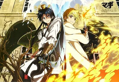 Poster Promo Magi The Labyrinth Of Magic Makai Ouji Devils And Realist Anime • $14.99