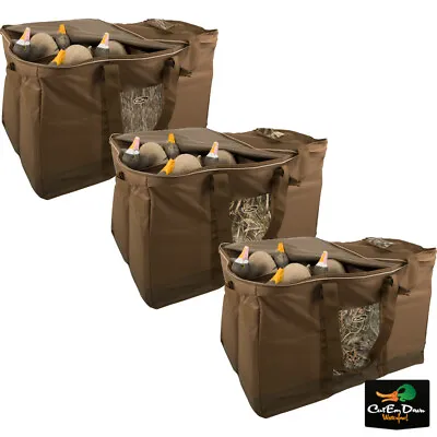 Drake Waterfowl 6 Slot Zippered Top Decoy Bag - Duck Goose - Rugged Hd2 Material • $99.99