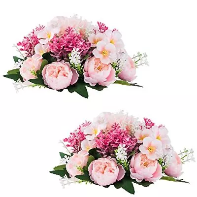Flower Balls For Centerpieces Wedding Peony - 2 Pcs Artificial Centerpieces F... • $31.37