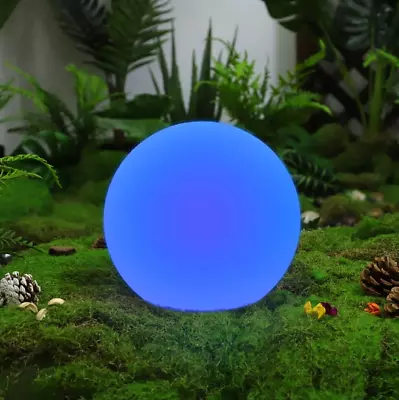 Solar LED Colour Changing Orb Solar Ball Garden Lights Patio Lighting • £24.99