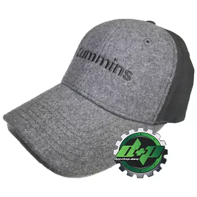 Cummins Bighorn Hat Ball Cap Truck Diesel Gear Mega Cab Dually Gray Wool • $25.99