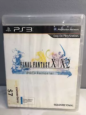 Final Fantasy X/X-2 HD Remaster PS3  Game Sony PlayStation 3  - Water Damage • $9.90