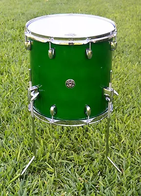 NEW GRETSCH CATALINA CLUB 14  FLOOR TOM In EMERALD GLAZE For YOUR DRUM SET! I930 • $531.05