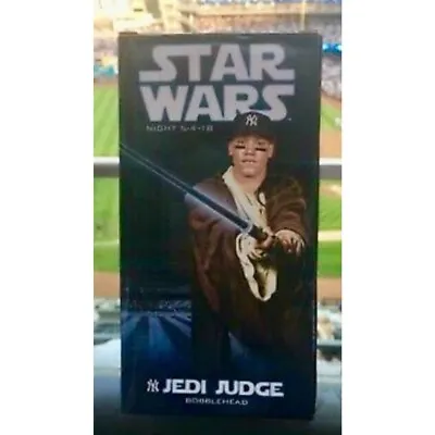 2018 New York Yankees Aaron Jedi Judge Bobblehead Nib Sga Star Wars • $250