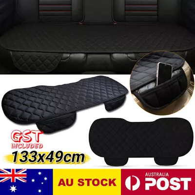 Rear Car Auto Seat Cover Back Protector Mat Chair Cushion Storage Pad For AU • $19.99