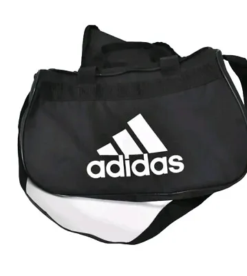Adidas Defender Training Duffel Bag Small Black Carry Case 20.5  X 11  X 11.75  • $22.72