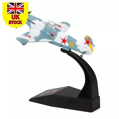 11cm 1:72 Soviet Yak-3 Fighter World War II Aircraft Model Alloy Military Model • £35.02