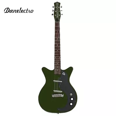 Danelectro Blackout 59 Green Envy Electric Guitar BO59-GRN • $529