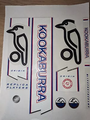 Kookaburra Origin Retro Replica Cricket Bat Stickers  • $32.50