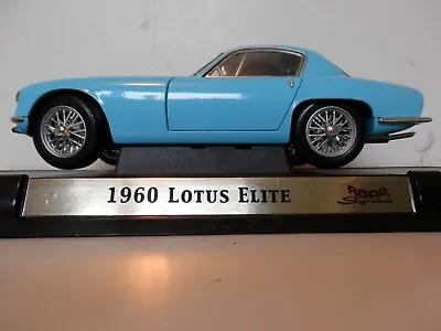 1/18 Scale Diecast. Road Signature Lotus Elite 1960. No: 92768.  Boxed • £120