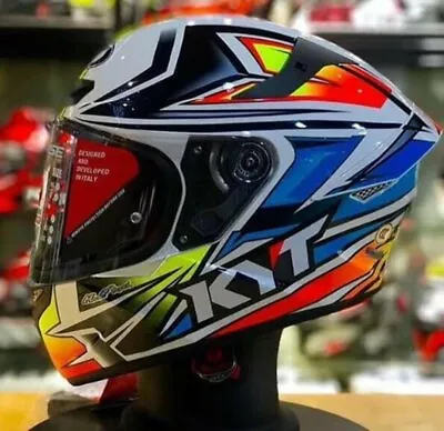$169 • Buy KYT TT-COURSE Radience Motorcycle Helmet PINLOCK Yamaha