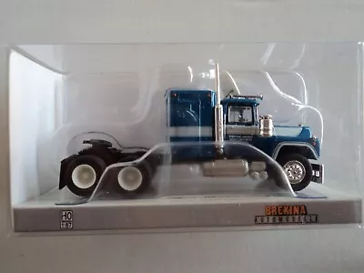 BREKINA  1966 MACK RS 700  TRACTOR  BLUE ONTARIO Ver 1    HO  1/87   PLASTIC • $34.95