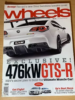 Wheels Australia's Car Magazine October 2015 Oct 15 476kW HSV GTS-R • $9.99